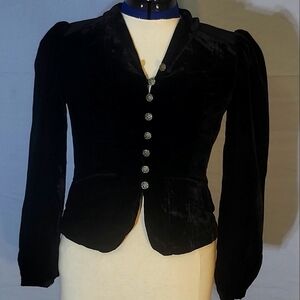 Trevan velvet jacket